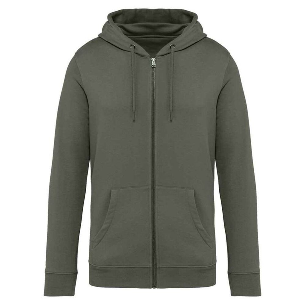 Native Spirit Unisex Adult Full Zip Hoodie / Natural Khaki